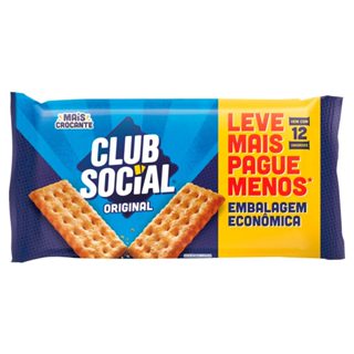 Biscoito Club Social Original com 12 Unidades em Oferta na Shopee