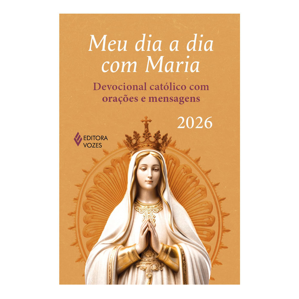 Livro Meu Dia a Dia com Maria 2026 Devocional Católico em Oferta na Shopee