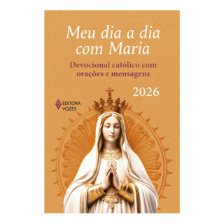 Livro Meu Dia a Dia com Maria 2026 Devocional Católico em Oferta na Shopee