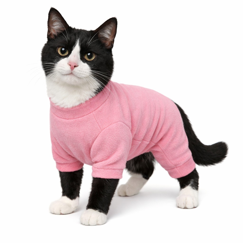 Roupinha para Gatos Macacão Escolher Cor Inverno - Roupa para  Pet Macho e Fêmea