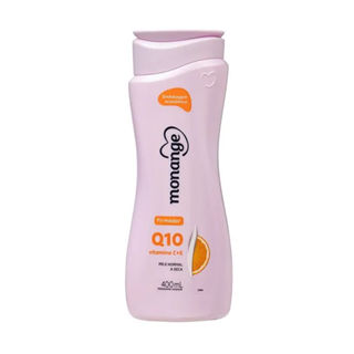 Creme Hidratante Monange Firmador Q10 Vitamina C + E  Pele Seca 400ml em Oferta na Shopee