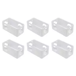 Kit Com 6 Caixas Condulete Inpol 6 Entradas 1" Branca - 112