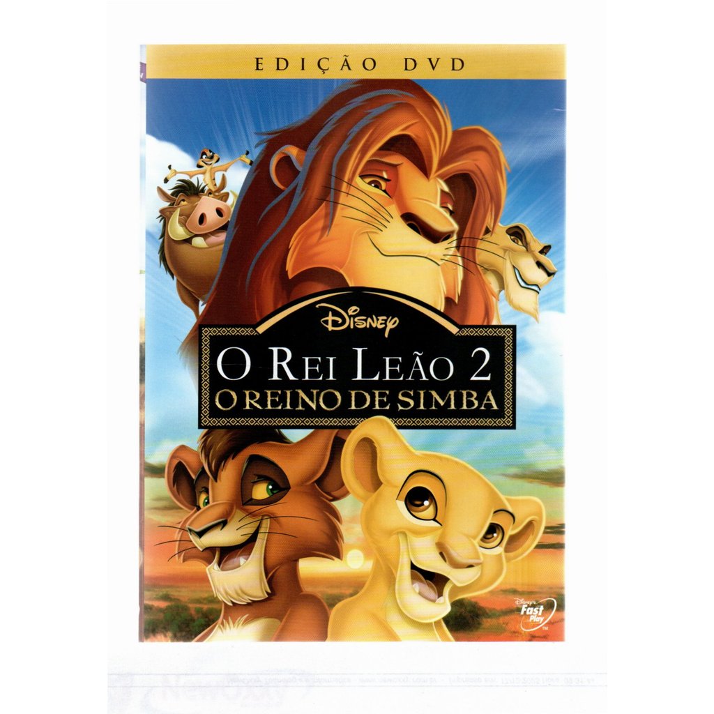 DVD O REI LEÃO 2-O REINO DE SIMBA