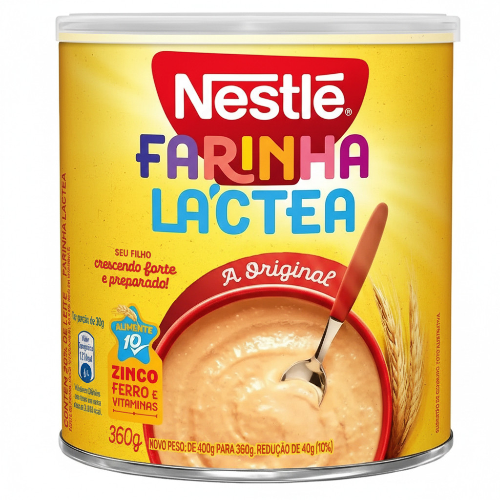 Farinha Láctea Tradicional 360g Nestlé Original