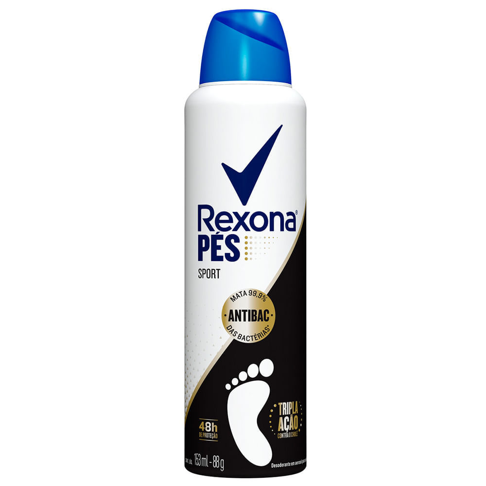 Desodorante Para os Pés Rexona Sport 153ml em Oferta na Shopee