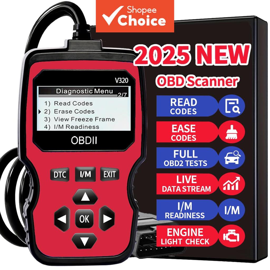 Leitor Profissional Do Código Da Falha Motor Ferramenta De Diagnóstico Carro Scanner OBD2 em Oferta na Shopee