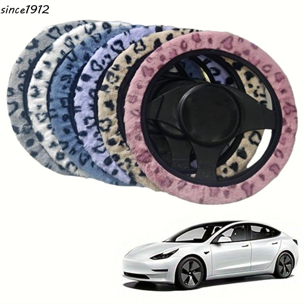 Capa De Volante Desde , Protetor De Carro Respirável Quente E Aconchegante , Elástica De Inverno Para