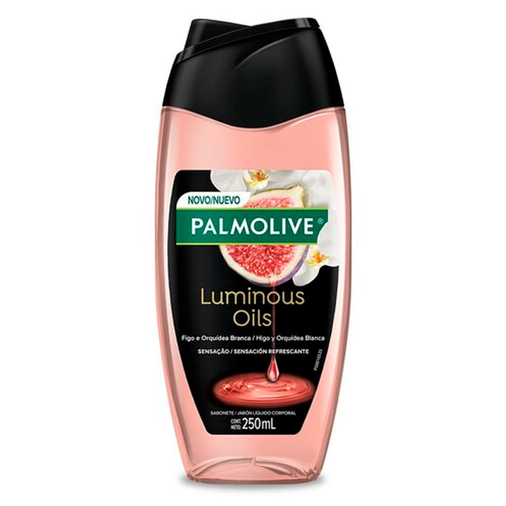 Sabonete Líquido Palmolive OIL Figo e Orquídea 250ml em Oferta na Shopee