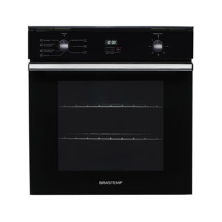 Forno de Embutir Elétrico Brastemp 84 Litros Preto com Convecção e Timer Touch - BOC84AE em Oferta na Shopee