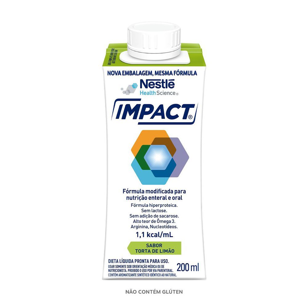 Impact Nutrição Enteral e Oral Torta de Limão 200ml em Oferta na Shopee