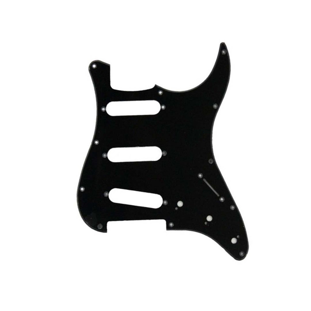 Escudo Guitarra Stratocaster Strato Dolphin Sss Preto