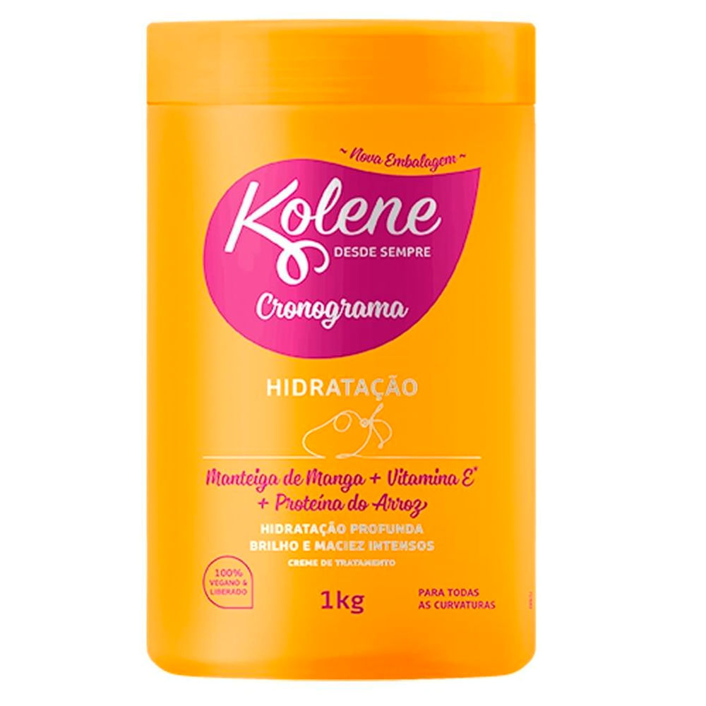 Creme De Tratamento Kolene Cronograma Hidratação 1Kg em Oferta na Shopee