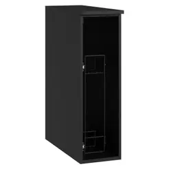 Balcão Porta-Tempeiros 20 cm Suspenso Preto Nice Madesa