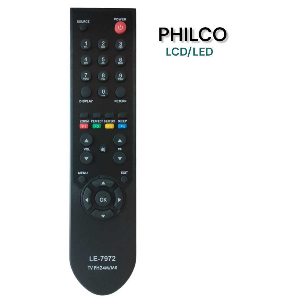 Controle Remoto Compativel Tv Phil...co TV PH24M LCD TV PH24M R LCD LE-7972
