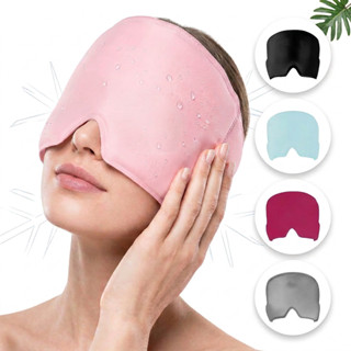 Touca De Gel Para Enxaqueca Alívio Dor De Cabeça Terapia Fria E Calor em Oferta na Shopee