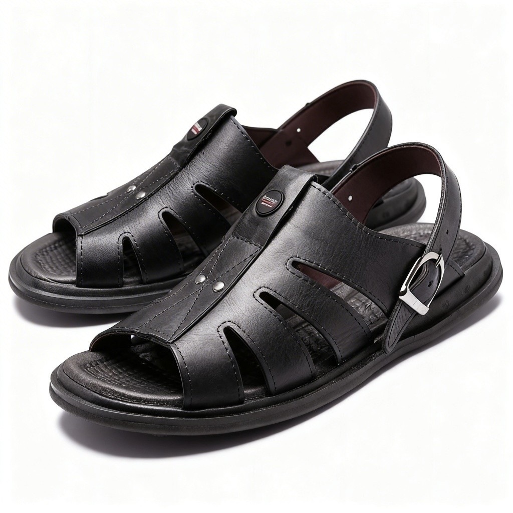 Sandália Chinelo Masculino Franciscano Em Couro Legítimo Antistress - Conforto e Durabilidade
