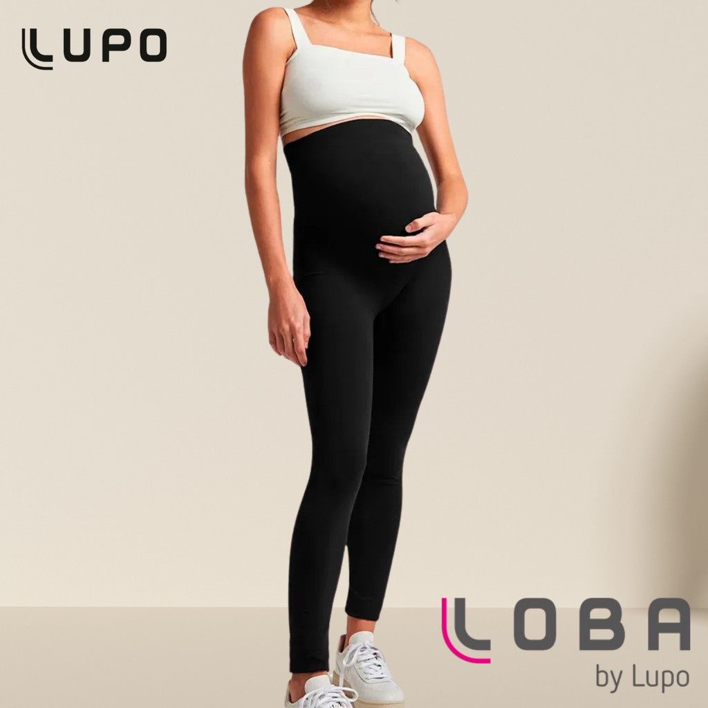 Legging Gestante Sem Costura Cós Alto Anatômico Maternidade Enxoval