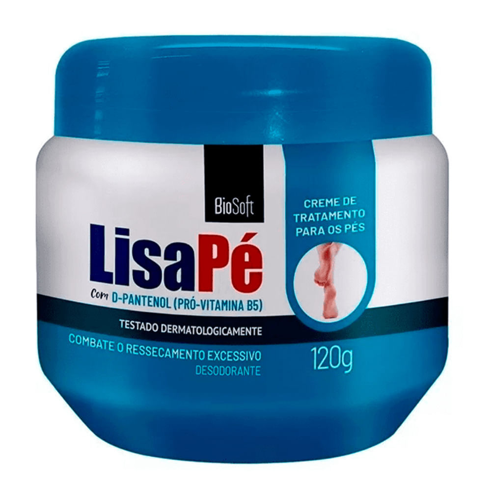 Creme Lisa Pé D-Pantenol Bio Soft 120g em Oferta na Shopee