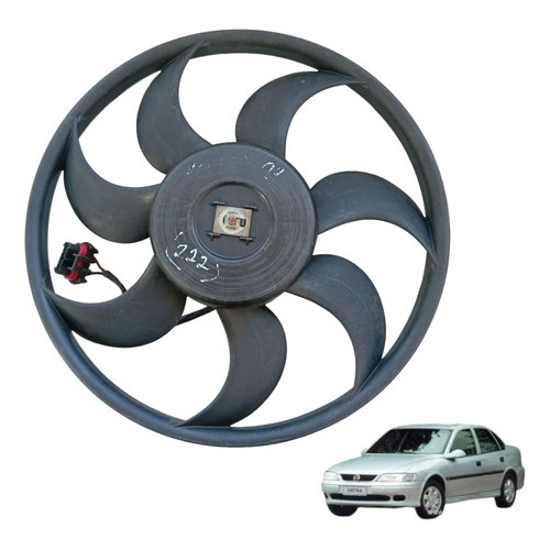 Ventoinha Radiador 2 Pinos Gm Vectra 1997 98 99 2000 2005