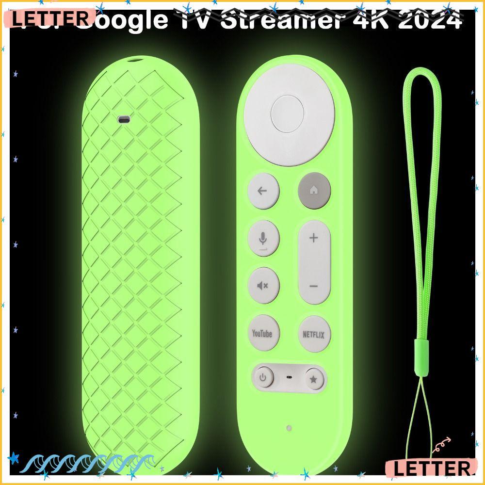 Capa De Controle Remoto Carta , Proteção Remota À Prova De Choque De Silicone , Para Google TV Streamer 4K 2024