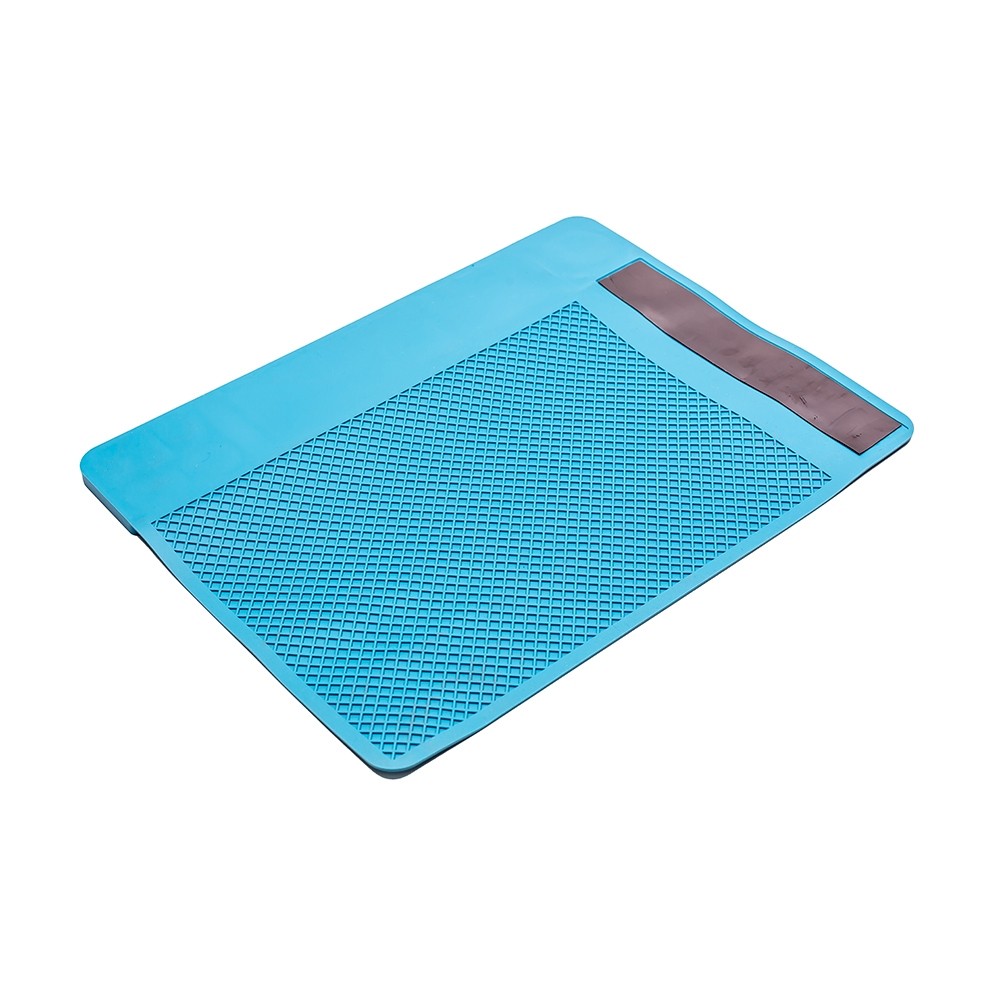 Manta Magnética Antiestática Silicone Porta Objetos 480X360MM - Azul