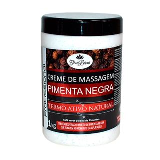 Creme de Massagem Jean Bryan Pimenta Negra - 1kg em Oferta na Shopee