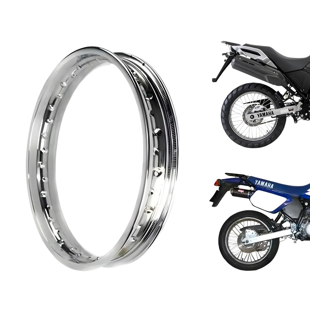Aro Roda Ferro 2.15X18 Xre300 Lander250 Xre 300 Cromado