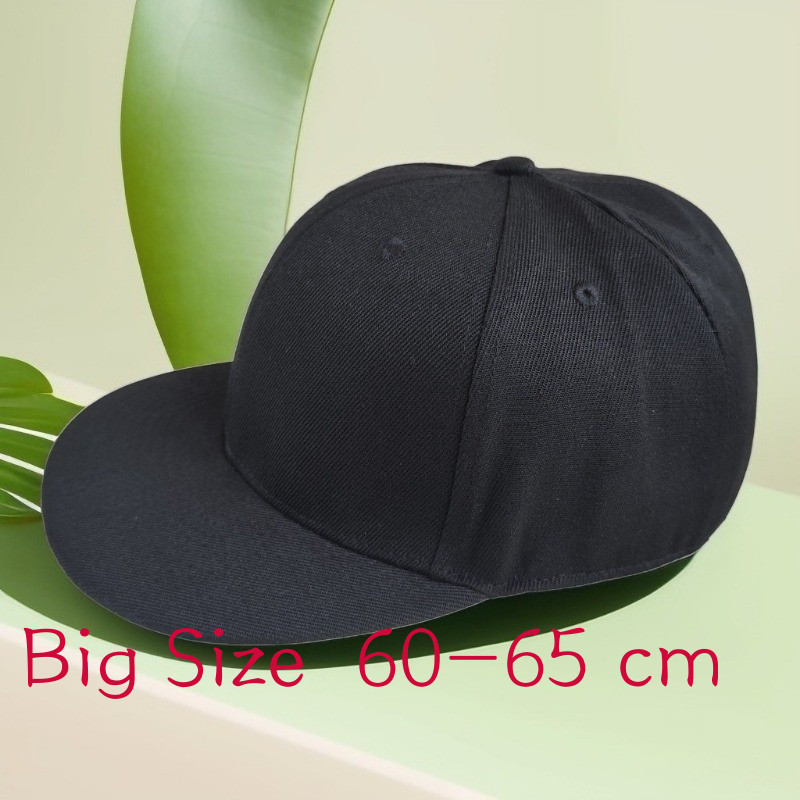 Bonés De Beisebol Masculinos plus size , Nova Moda , Tamanho samll , Aba Plana , Costas Fechadas , Pico , hip hop
