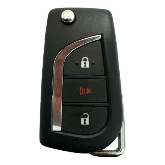 Chave Canivete Hilux Sw4 2005 2006 2007 2008 Completa C/chip