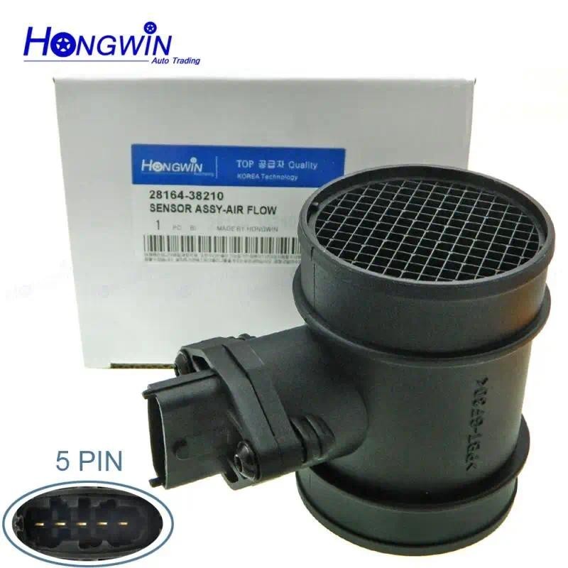 Novo Sensor Medidor De Fluxo De Ar Maciço Maf Se Encaixa Kia Optima Hyundai Sonata Santa Fe 28164-38210 28164-38200 0280