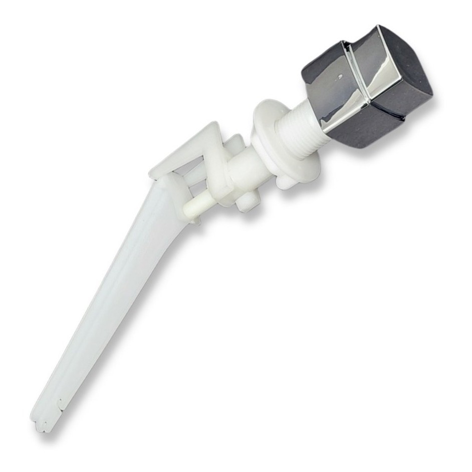 Botão Simples para Acionamento Caixa Acoplada Lateral Cromado - KA