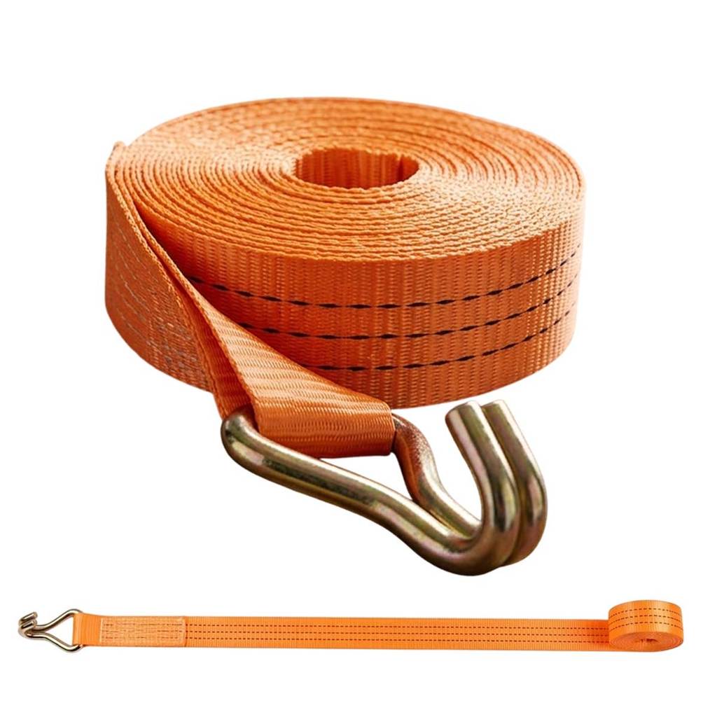 Cinta de Amarraçao 6 Metros Carga Gancho Elevaçao Transporte Frete Construçao Obra Armazenamento Mudança