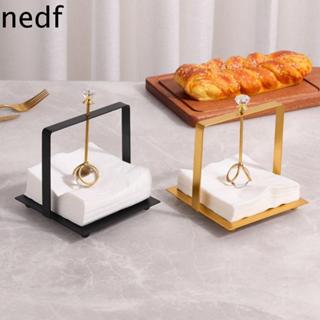 Rack De Porta-Guardanapos NEDFS , Suporte De Tecido De Bola De Cristal De Base Quadrada Decorativa , Guardanapo De Metal em Oferta na Shopee