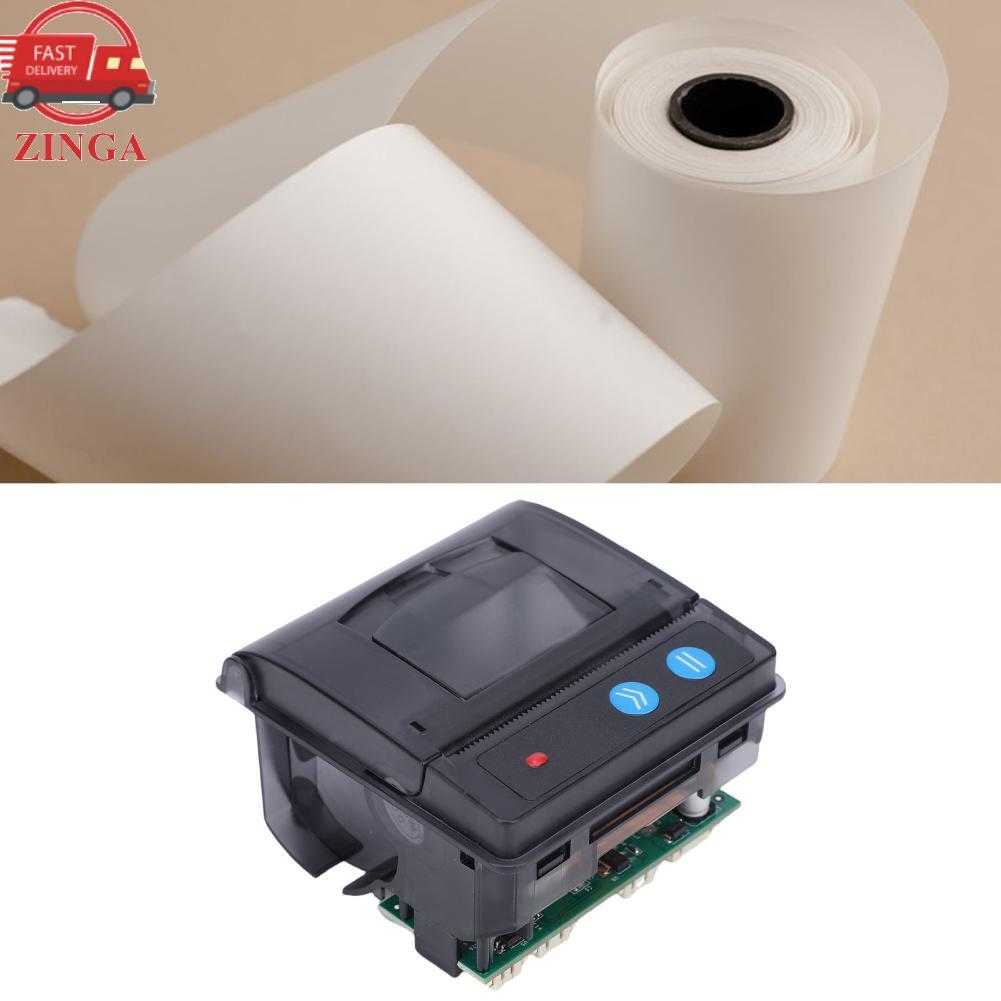 Zinga Hyuduo micro impressora térmica 58mm, módulo de impressão incorporado de recibos com rs232 ttl usb para mcu