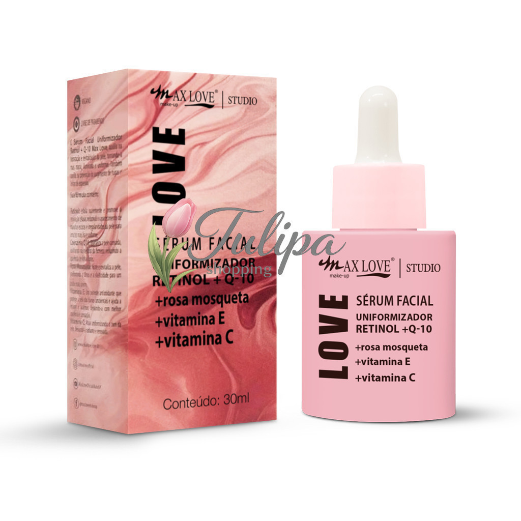 (V)✨ Sérum Facial Uniformizador Retinol + Q-10 Max Love – Antissinais, Firmeza e RenovaçãoDHU0