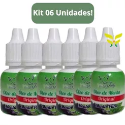 Kit 6 Unidades Óleo de Menta 10mL San Jully