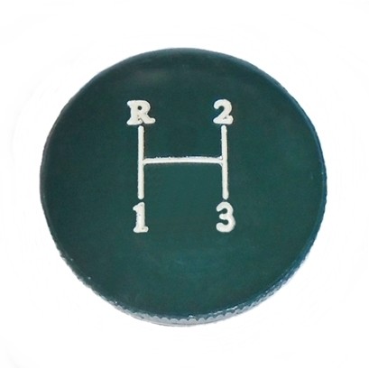 BOLA DE CÂMBIO 3 MARCHAS VERDE MILITAR JEEP RURAL F75 F100 C10 C14 DODGE