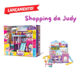 Playset Judy Shopping com escorregador e boneca