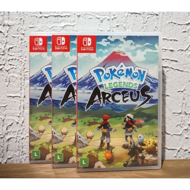 Pokemon Legends Arceus Switch Lacrado