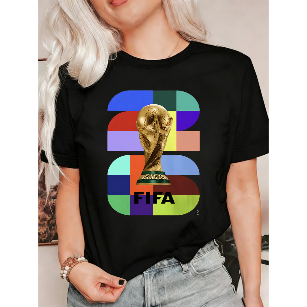 Camiseta Do Mundo FIFA Copa Do Mundo Brasil 2022 Camiseta Do Mundo Futebol Camiseta Do Mundo Homem Camiseta Do Mundo Mul