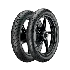 Par Pneu Vipal 100/80-17 e 140/70-17 ST500 Twister Fazer250 CBX MT03 YZF Ninja Inazuma Sem Câmara
