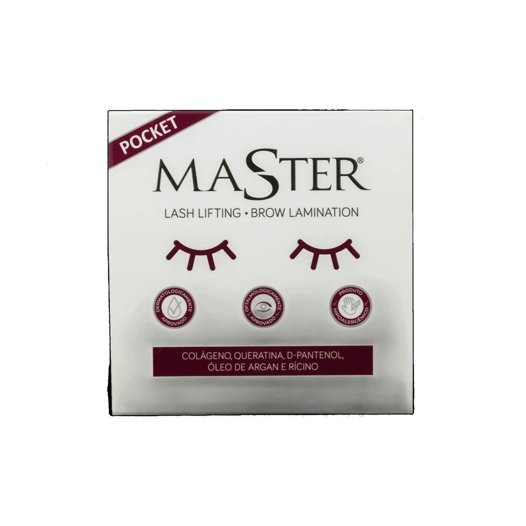 Kit Master Pocket Lash Lifting E Brow Lamination Para Cílios