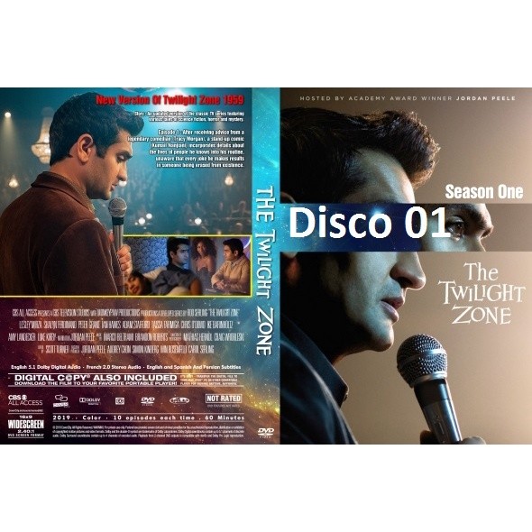 Dvd The Twilight Zone - 1ª Temporada Completa - Legendado ou Dublado - 02 Discos - DvD - Dvd
