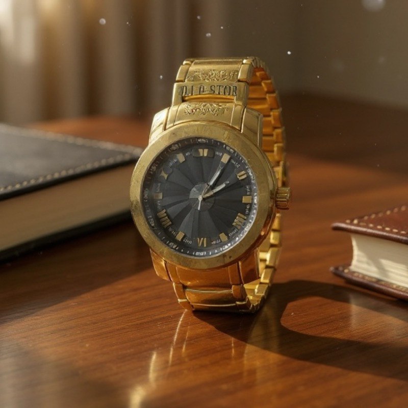 Relógio Masculino Black Spin – Luxo, Design Exclusivo Roleta, Pulseira Premium, Alta Durabilidade — imagem 2 de 2