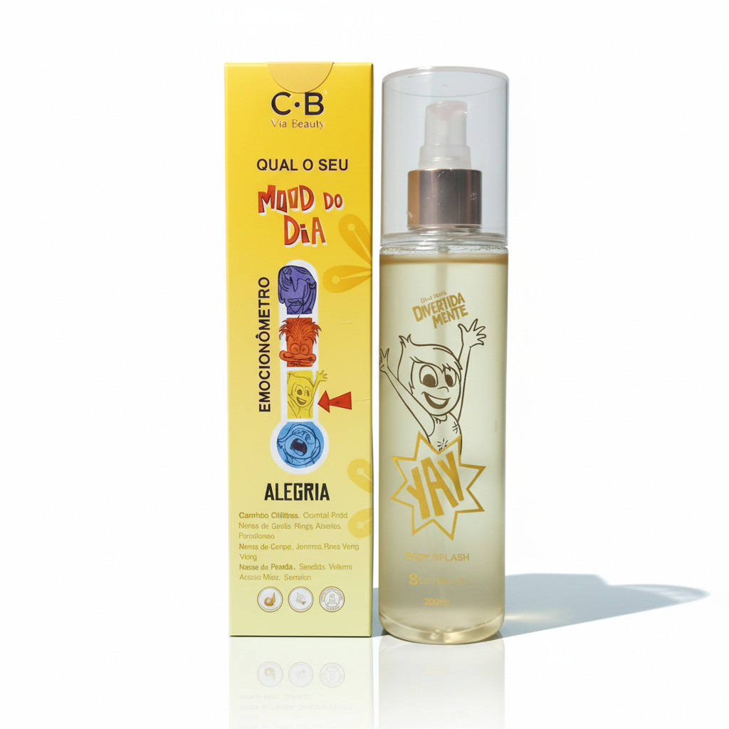 Body Splash Alegria Divertida Mente & Sabrina Sato 200ml