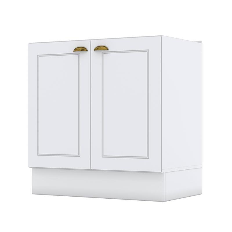 Balcão 2 Portas 80 cm Nova York Branco HP – Henn