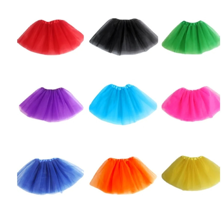 Saia De Tule Adulto 40cm Carnaval Fantasia Básica Barata - Promoção Envio Rápido Tutu