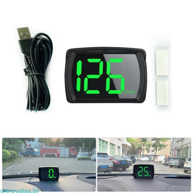 Weroyala Medidor Velocidade Digital Medidores Velocímetro Do Carro Para Caminhão HUD Head Up Display KMH
