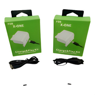 Kit 2 Bateria Para Controle Xbox One Cabo Recarregável Game em Oferta na Shopee