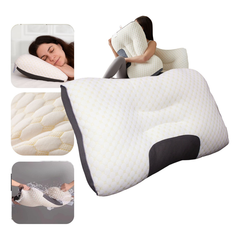 Almofada Ergonômica De Apoio Ao Pescoço Ombro Respirável em Oferta na Shopee